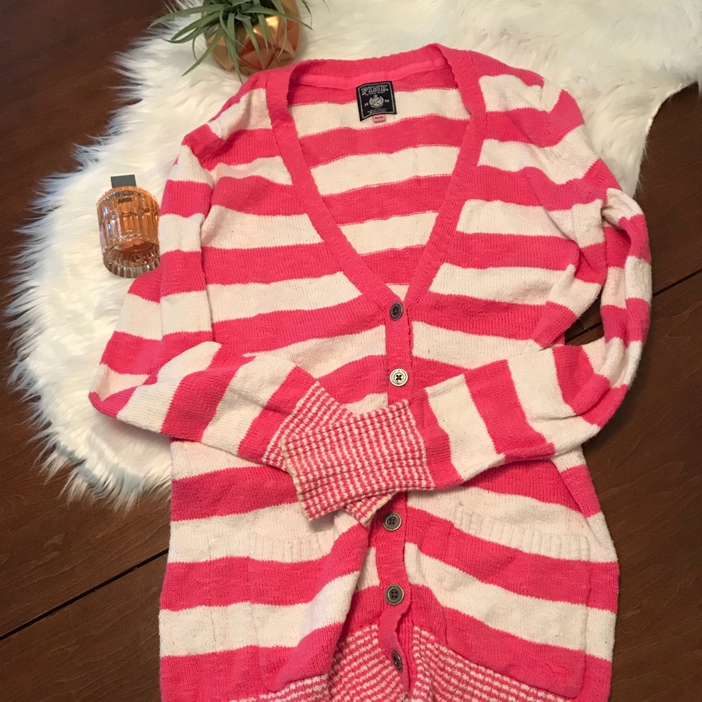 Vintage Victoria Secret long sleeve cardigan